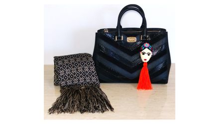 Frida Tassel and shawl ( purse not included )