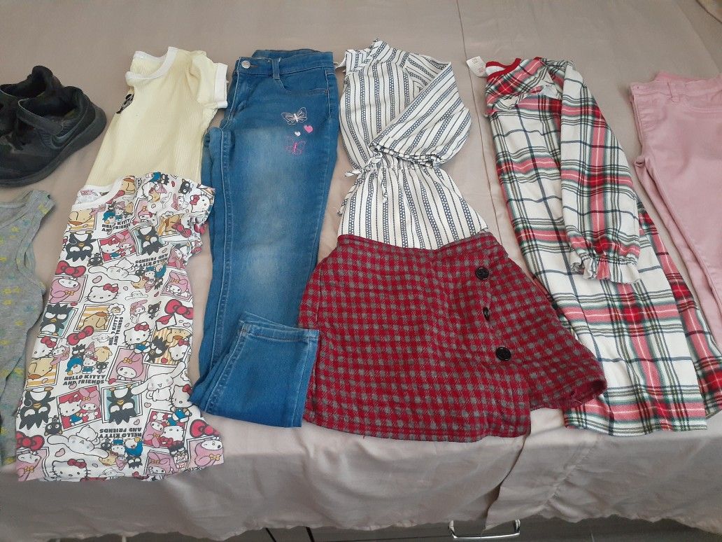 Girls Clothes and Shoes All For $8 (9 Items total)
