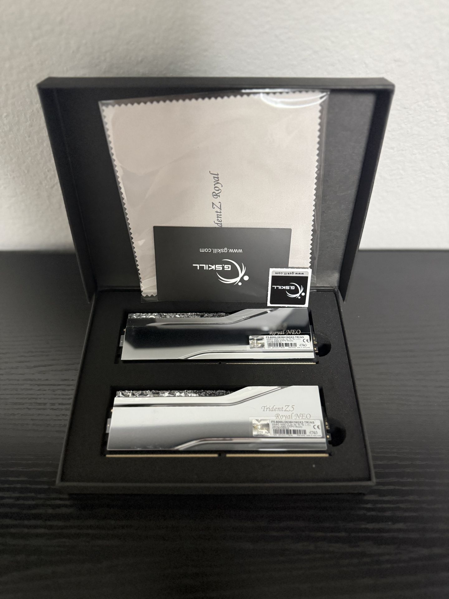 G Skill Trident 32 gb Cl26 6000mhz Ram