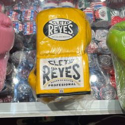 Cleto Reyes Boxing Gloves - Yellow Color