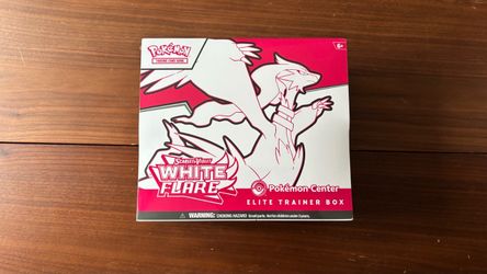 White Flare Pokemon Center Elite Trainer Box