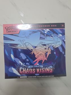 Pokémon TCG Mega Evolution Chaos Rising Elite Trainer Box
