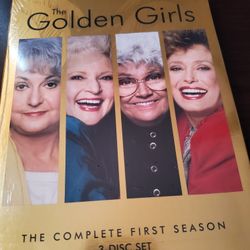 DVD-The Golden Girls, First Season, 3 Disc Set
