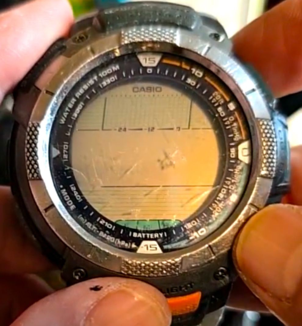 Men's DIGITAL SPORT  CASIO "Pathfinder" (2894) PAG-80