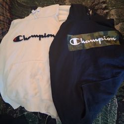 2 Champion Hoodies 