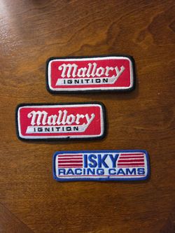 Vintage Driver Jacket Patches