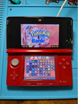 Nintendo Red 3DS - Custom Setup - 16GB