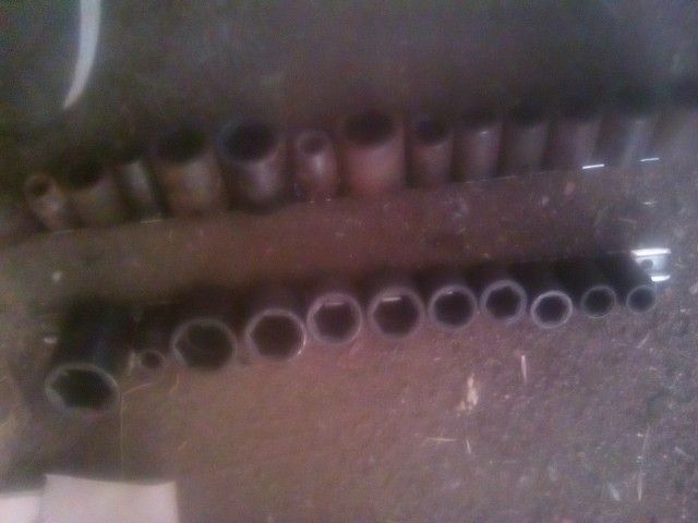 3/4 Inch Craftsman And S.K Sockets