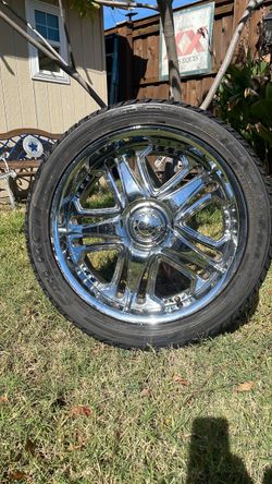 5 Tires with  4 rim