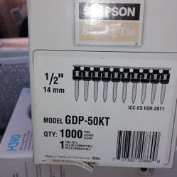 Simpson Strong tie concrete pin kit w gas