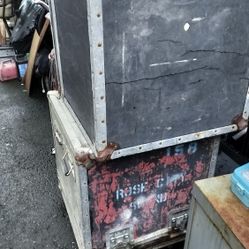 Old Music Exipment Moving Boxes
