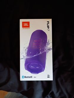 JBL Flip 7 Bluetooth Speaker – Purple