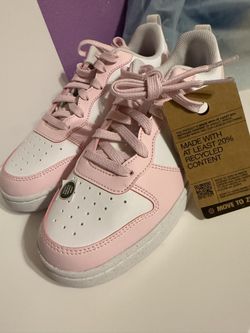 White N Pink Foam Nikes New Never Worn