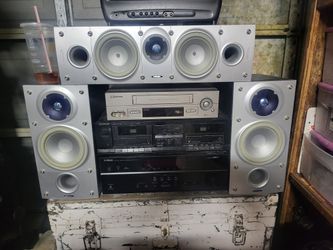 Kenwood Cassette Yamaha reciever RX-V477 