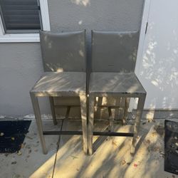 Leather Barstools