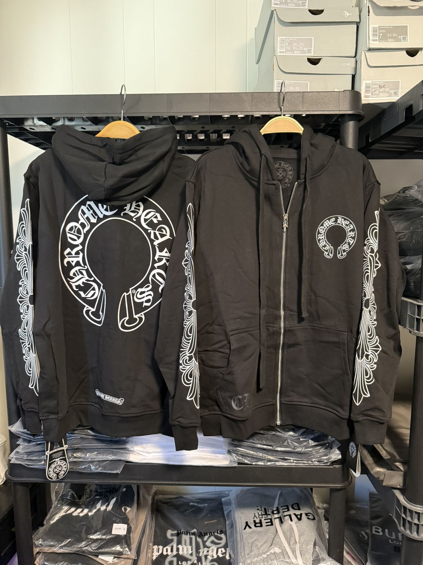 chrome hearts zip up