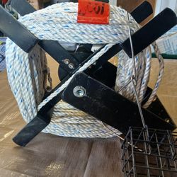 100ft Of Leaded Line On Winder