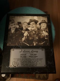 Lucy plaque