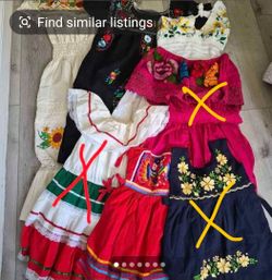 Mexican traditional dresses