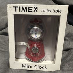 Timex mini clock collectible