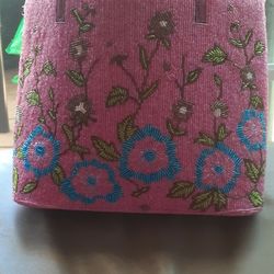 Vintage Bucket Bag By ERMO LATE 50s Completly Beaded