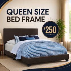 Brand New Queen Size Bedframe with Headboard & Footboard
