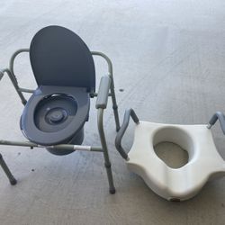 Bedside Commode And Commode Lift