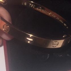 Love Braclet Size 16 With Box