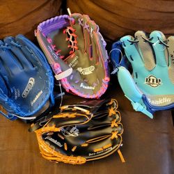 FRANKLIN BRAND YOUTH BASEBALL ⚾️ GLOVES 
