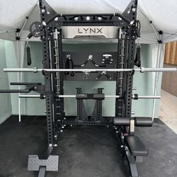 FULLY LOADED - FREE DELIVERY🟢All In One Home Gym🟢 Functional Trainer🟢Smith Machine🟢Squat Rack🟢Cable Machine