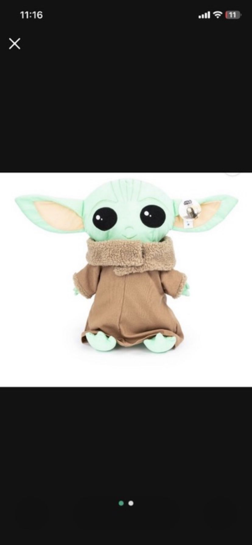 New large mandalorian plush