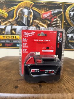 Batería Milwaukee M18 18V 5.0Ah REDLITHIUM XC ADVANTAGE - Hasta 2.5X Más Tiempo, 20% Más Potencia