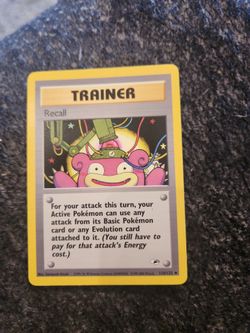 Pokémon Gym Heroes  | #116/132 | Recall | Trainer Card | Non Holo |