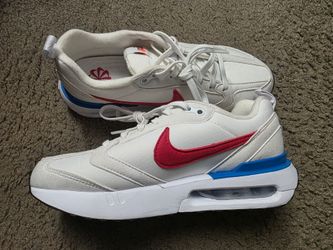 Nike Air Max Low-Top Sneakers White Red Blue