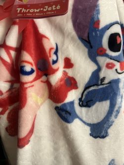 Stitch Valentines Day Throw