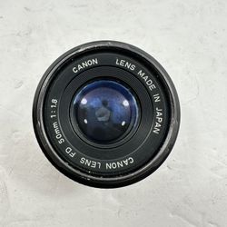 Canon Lens FD  50mm 1:1.8  Made In Japan 🇯🇵