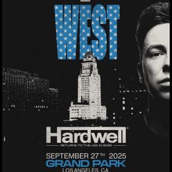 Selling 2 Hardwell Ticket 9/27 2 For 180 Or Best Offer 