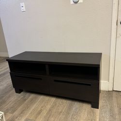 Solid Wood Console With Storage