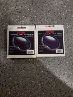 Sunpak 77mm Multi-Coated Circular Polarizer Filter 77mm – Brand New in Box