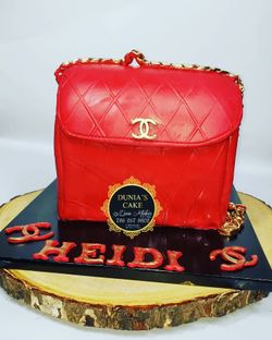 Cake en forma de cartera
