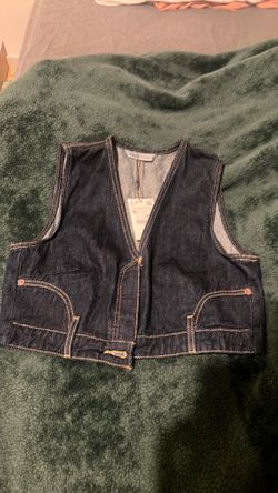 XL Jean Vest