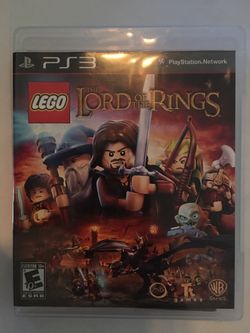 Sony ps3 LEGO lord of the rings