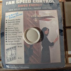 Ceiling fan,  speed controller, model Aladdin  #CMC5