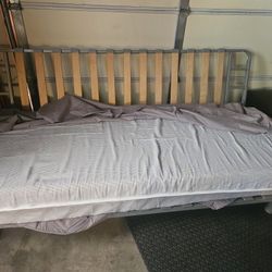 Futon Bed W/Mattress 