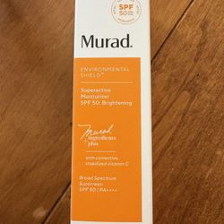 NEW Murad Vitamin C SPF 50 Superactive Moisturizer - Sealed