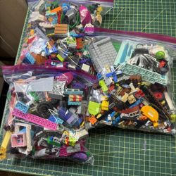 Big Ziploc Bags Full Of Lego 