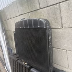 Original Radiator From 1957 Chevy bell Air