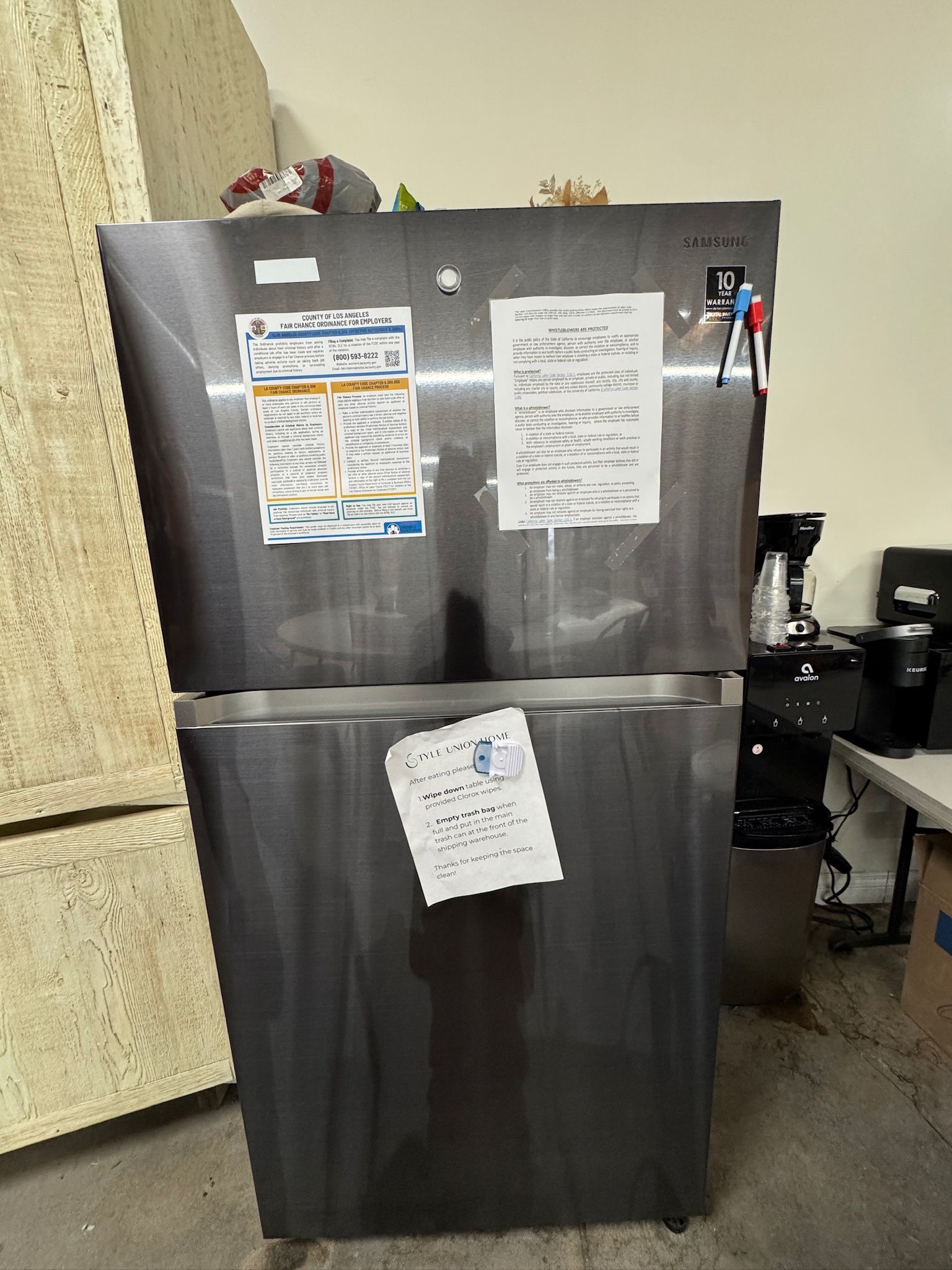 Samsung Fridge And Freezer