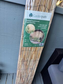 Bamboo fencing