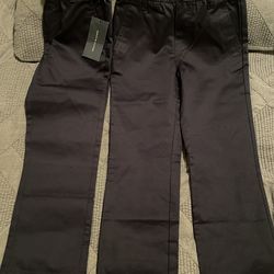 NEW Boys Tommy Hilfiger Uniform Navy Pull On Pant Size 6